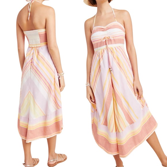 Anthropologie Dresses & Skirts - Anthropologie Savannah Halter Dress Size 8